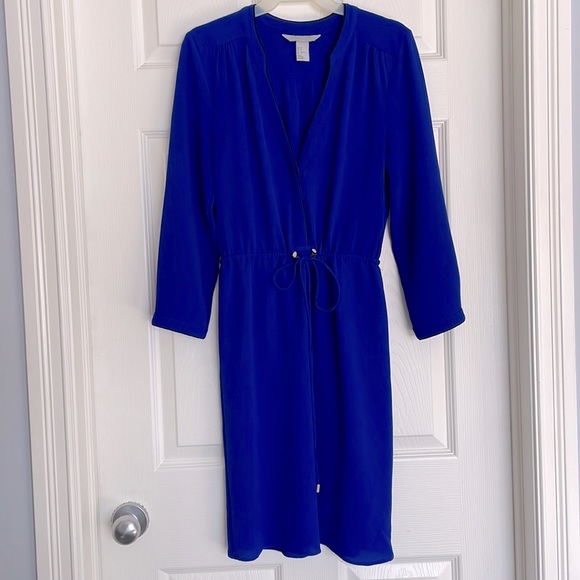 H&M Conscious Blue Long Sleeve Dress - Picture 7 of 7